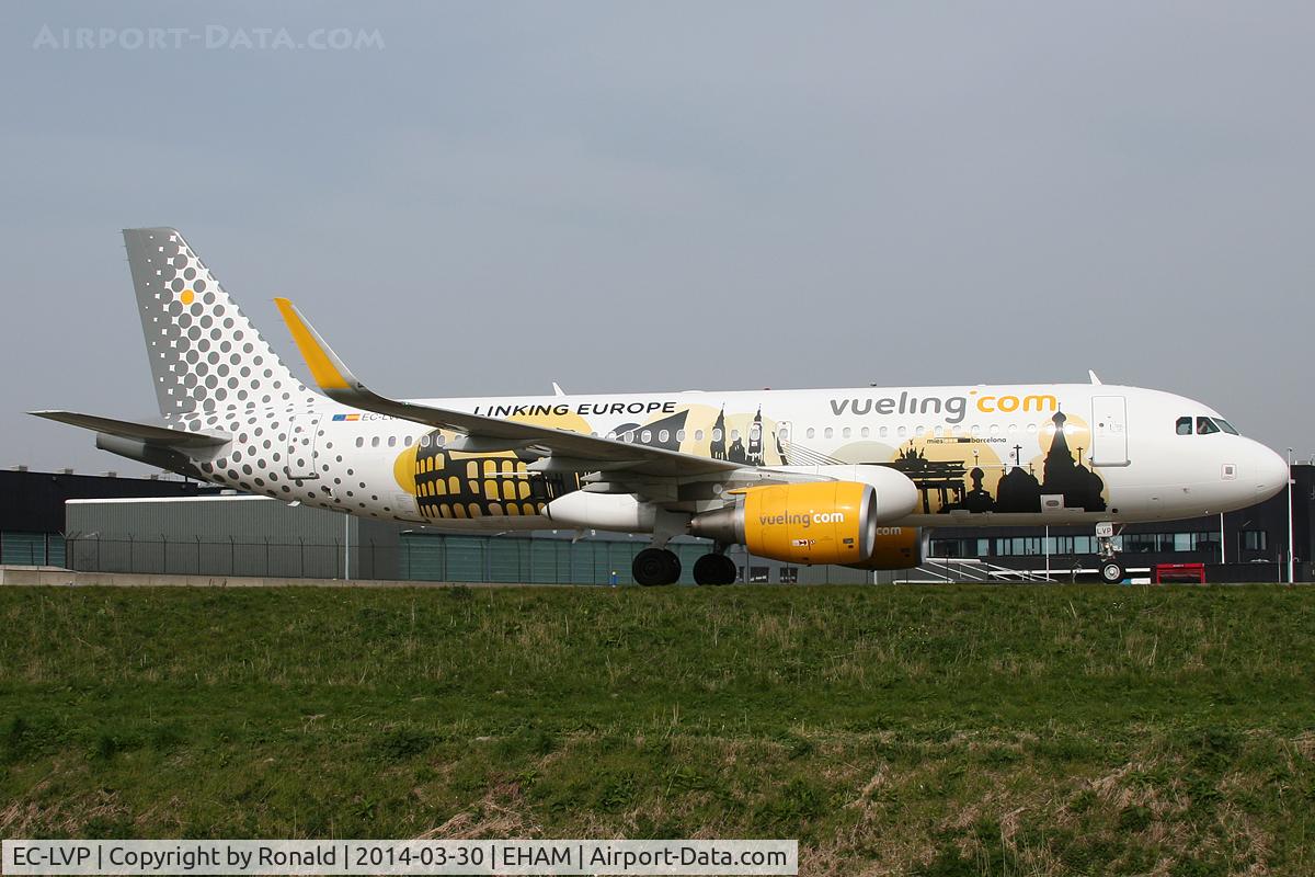 EC-LVP, 2013 Airbus A320-214 C/N 5587, at spl