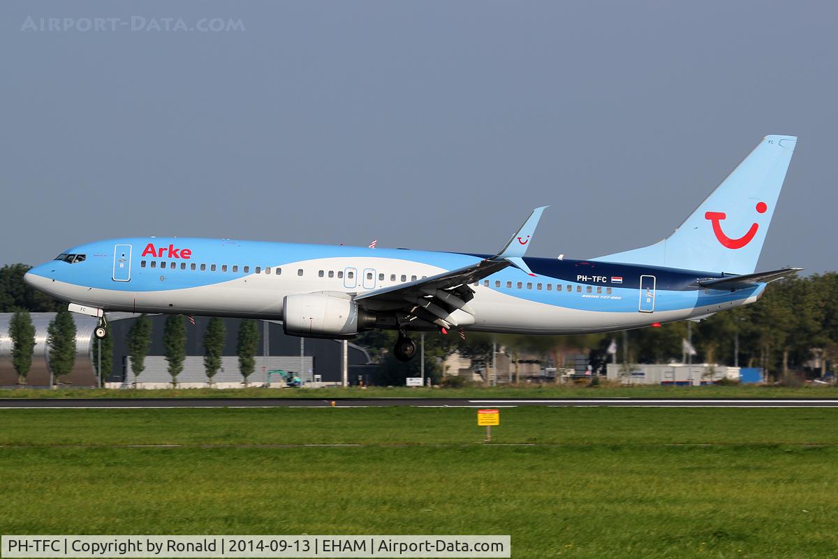 PH-TFC, 2009 Boeing 737-8K5 C/N 35146, at spl