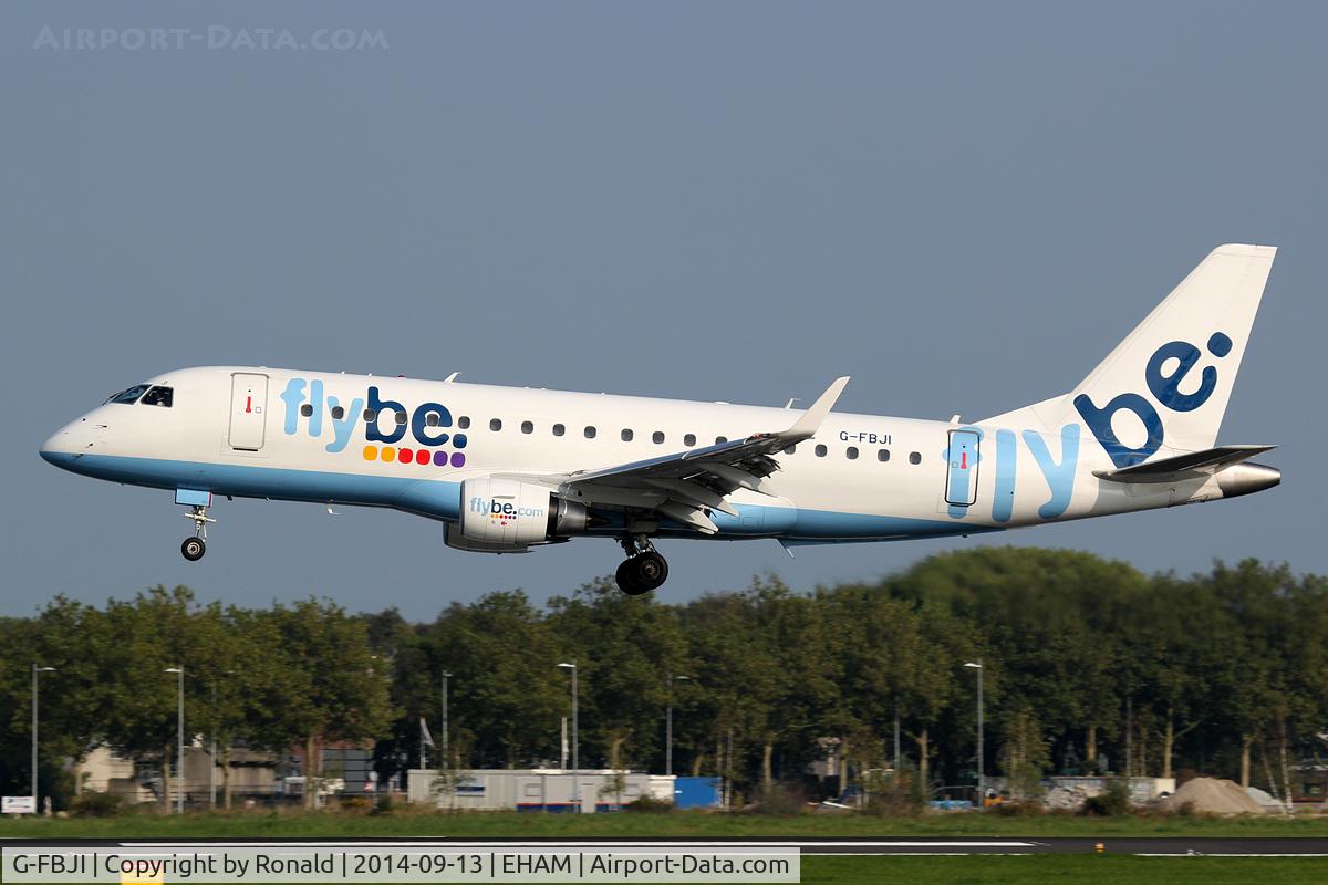 G-FBJI, 2012 Embraer 175STD (ERJ-170-200) C/N 17000355, at spl