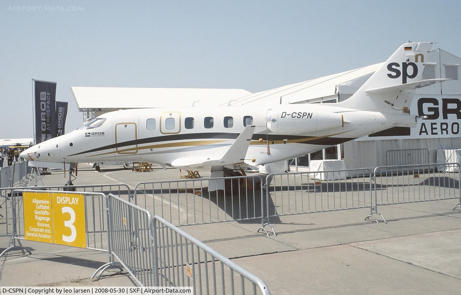 D-CSPN, 2005 Grob G-180 SPn Utility Jet C/N 90001, Berlin ILA 30.5.2008