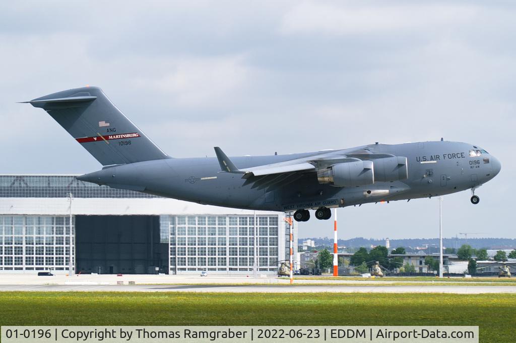 01-0196, 2001 Boeing C-17A Globemaster III C/N 50104/P-96, USA - Air Force Boeing C-17A Globemaster III