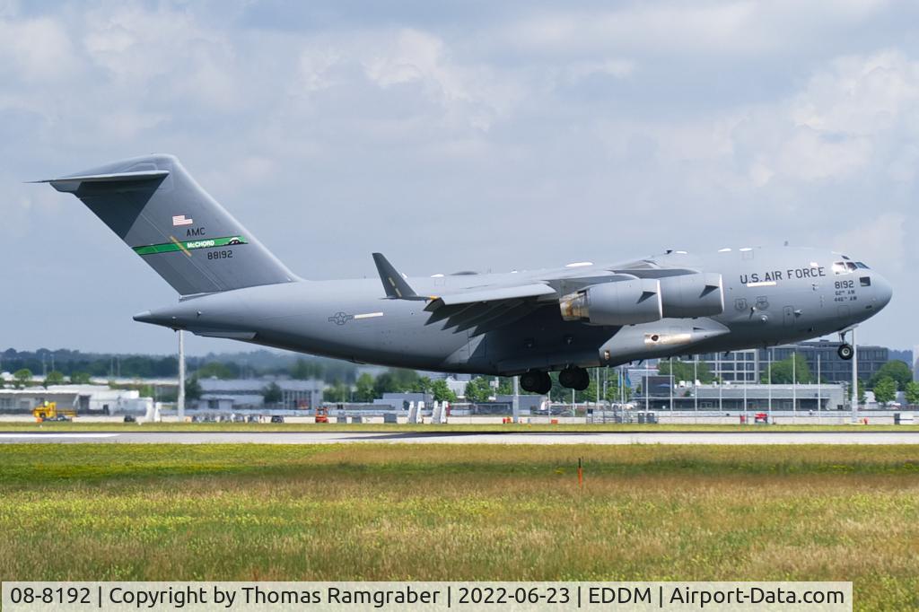 08-8192, 2008 Boeing C-17A Globemaster III C/N P-192/F214, USA - Air Force Boeing C-17A Globemaster III
