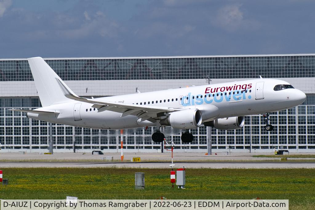 D-AIUZ, 2017 Airbus A320-214 C/N 7625, Eurowings Discover Airbus A320