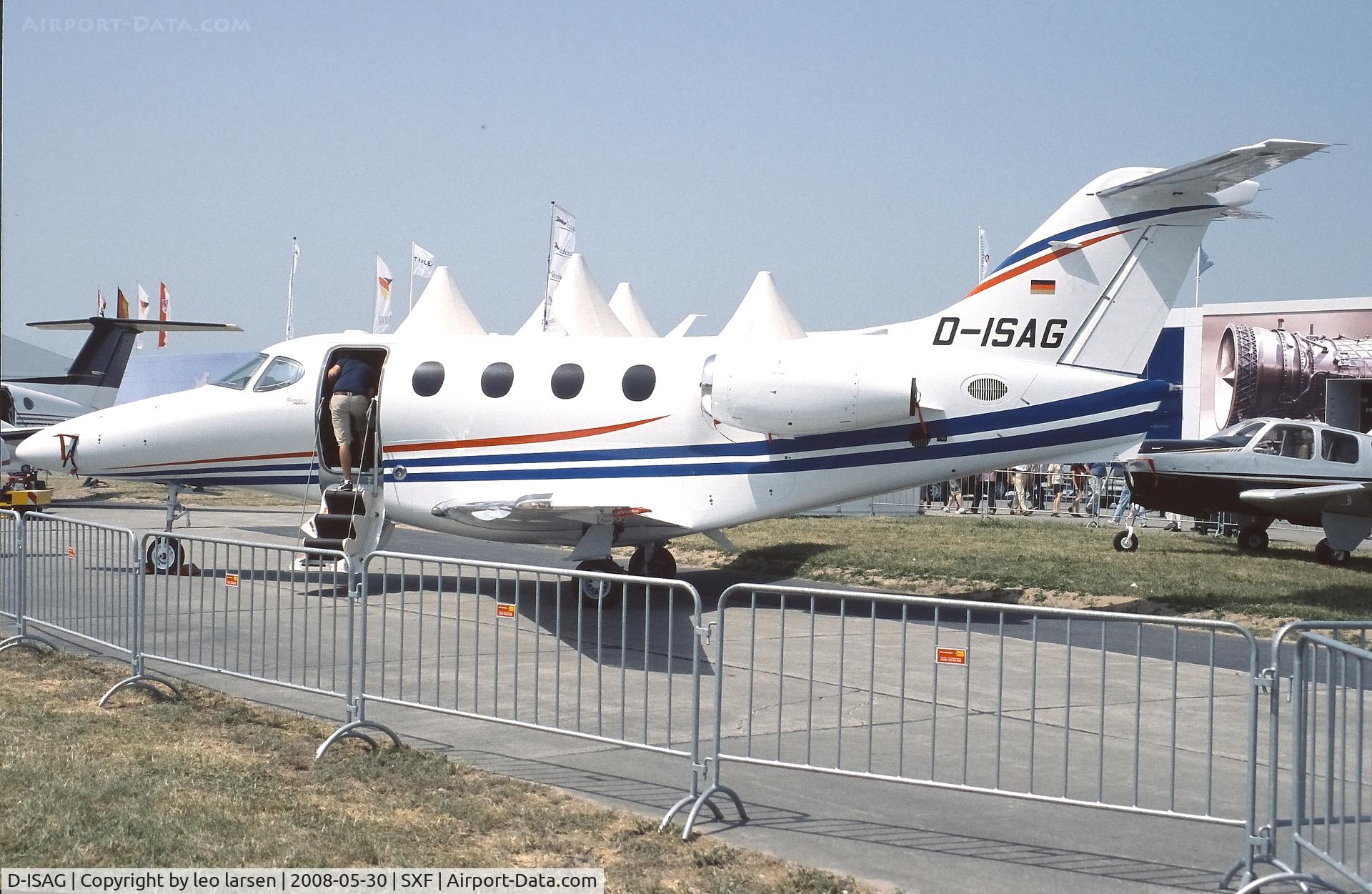 D-ISAG, 2007 Hawker Beechcraft 390 Premier IA C/N RB-221, Berlin ILA 30.5.2008