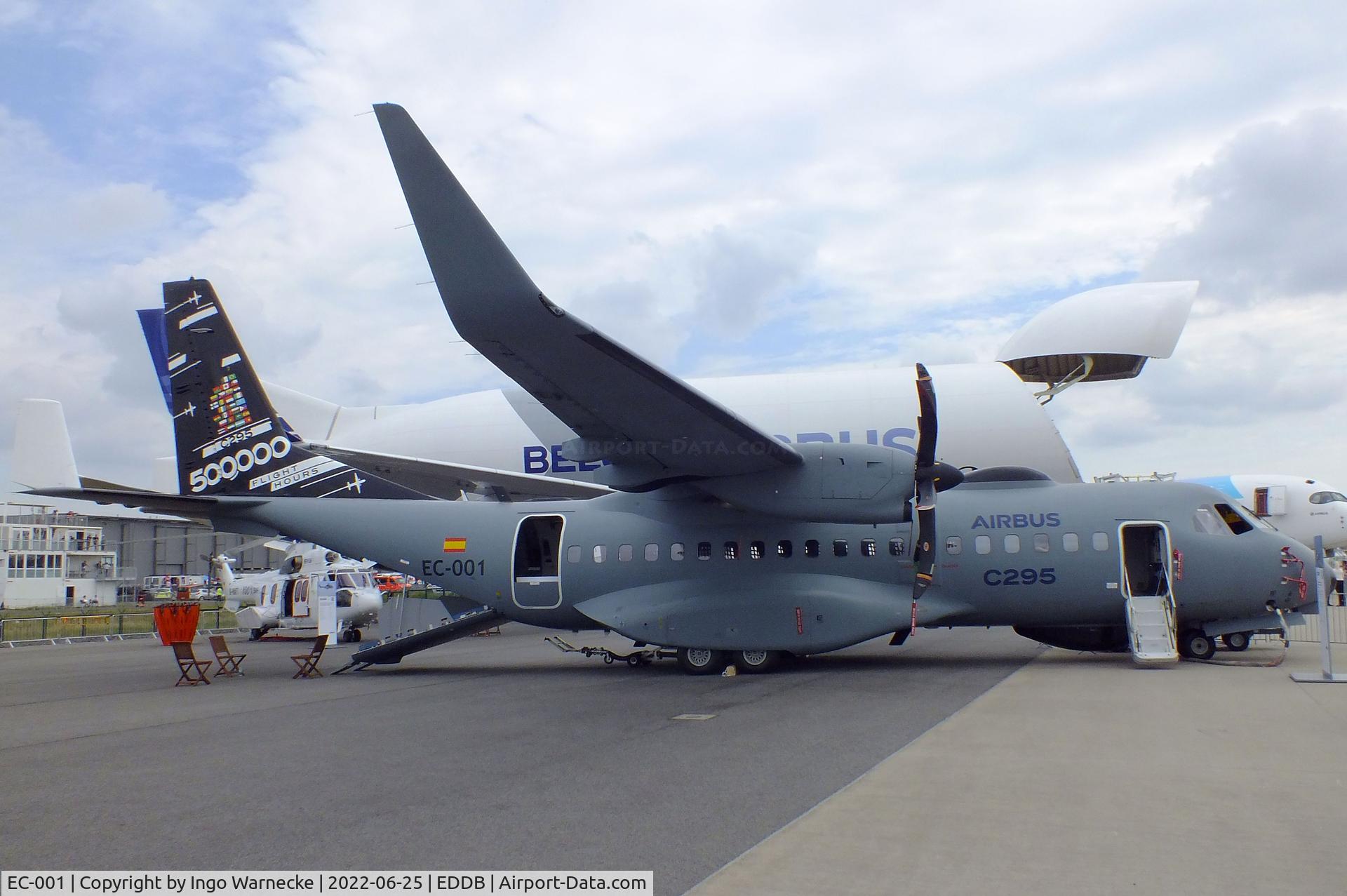 EC-001, 2019 CASA C-295W C/N S-163, CASA C.295W at ILA 2022, Berlin