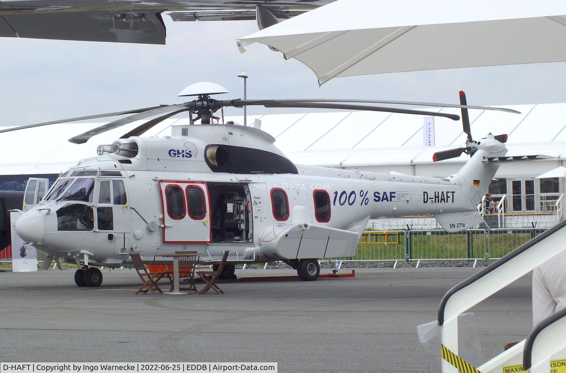 D-HAFT, Eurocopter EC-225LP Super Puma C/N 2716, Eurocopter EC225LP Super Puma Mk2+ at ILA 2022, Berlin
