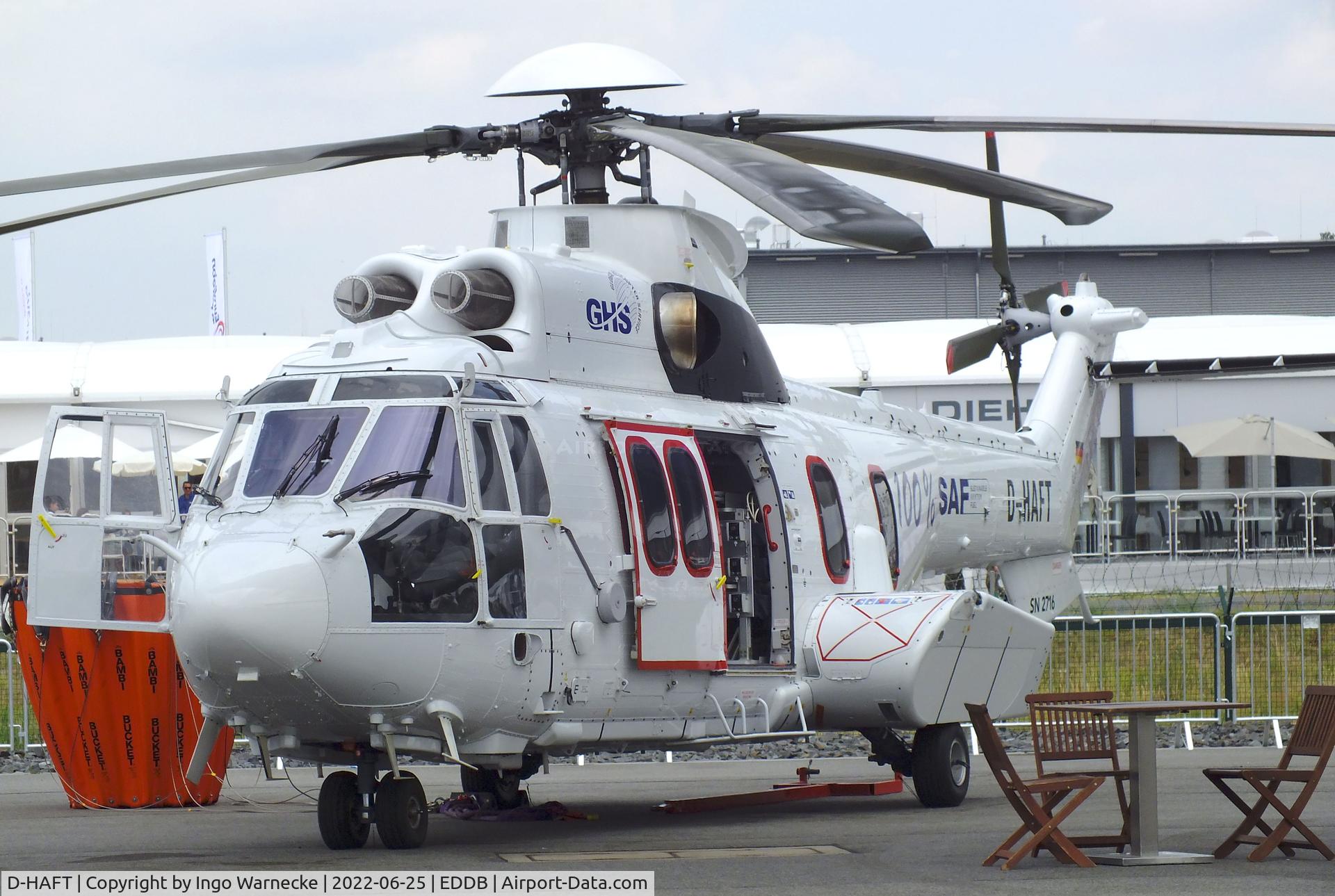 D-HAFT, Eurocopter EC-225LP Super Puma C/N 2716, Eurocopter EC225LP Super Puma Mk2+ at ILA 2022, Berlin