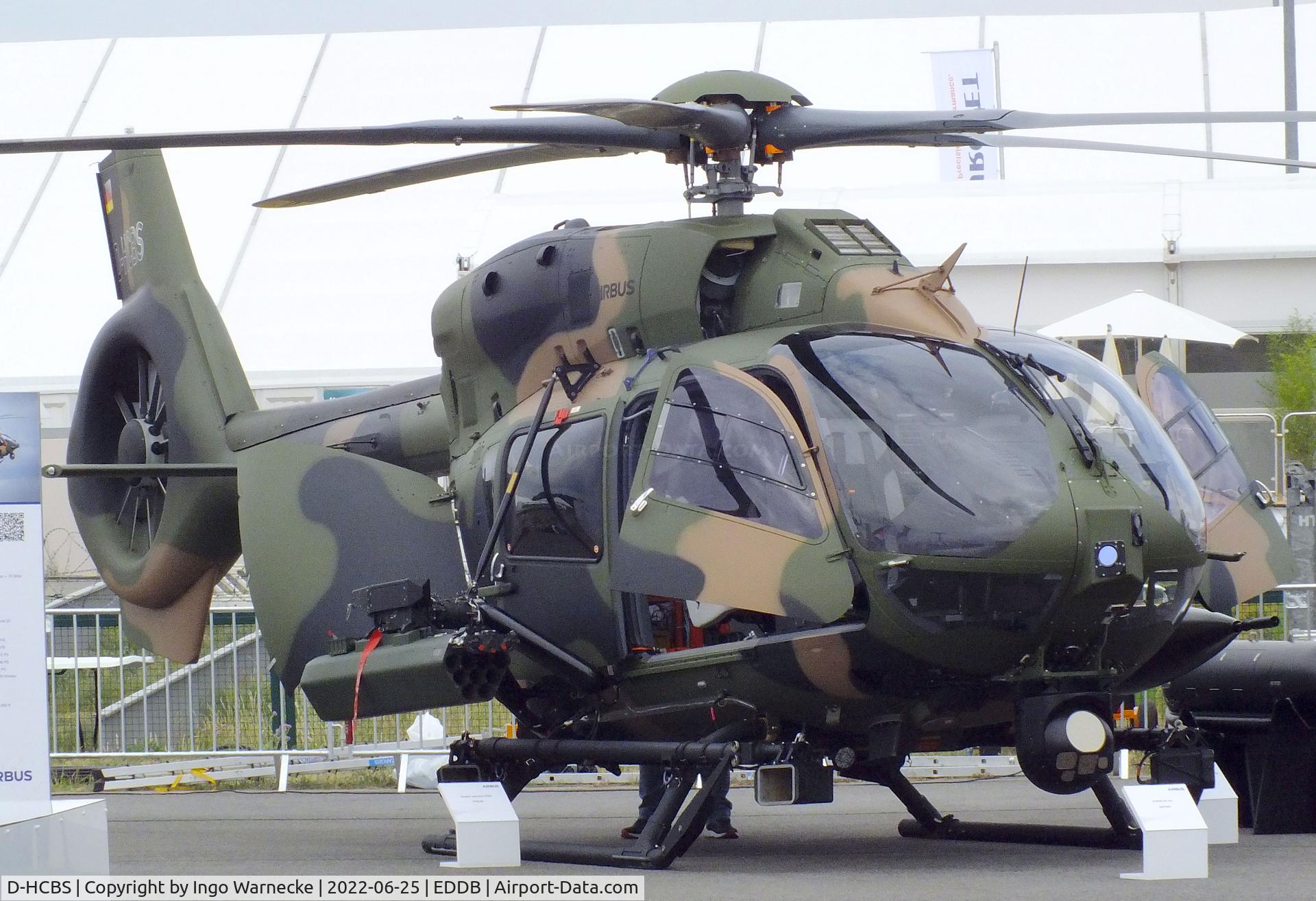 D-HCBS, Airbus Helicopters EC-145T-2 (BK-117D-2) C/N 20259, Airbus Helicopters H145M LUH SOF at ILA 2022, Berlin