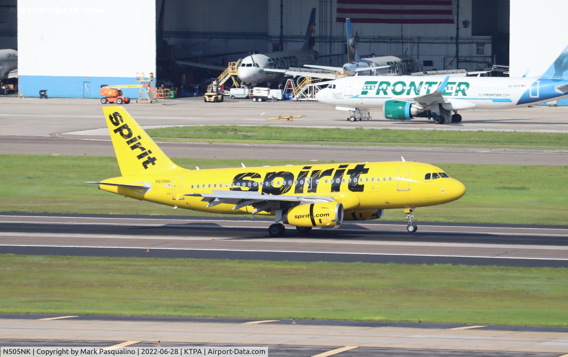 N505NK, 2005 Airbus A319-132 C/N 2485, Airbus A319-132