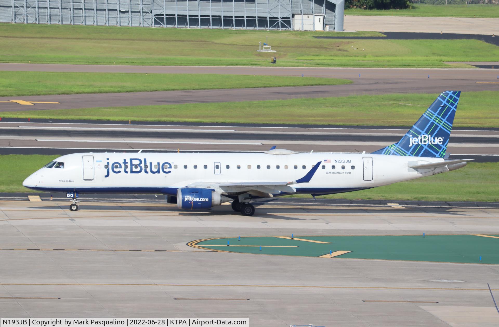 N193JB, 2005 Embraer 190AR (ERJ-190-100IGW) C/N 19000017, ERJ-190-100IGW