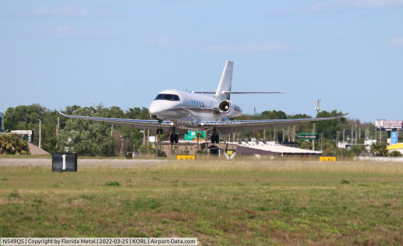 N549QS, 2017 Cessna 680A Citation Latitude C/N 680A-0098, ORL 2022