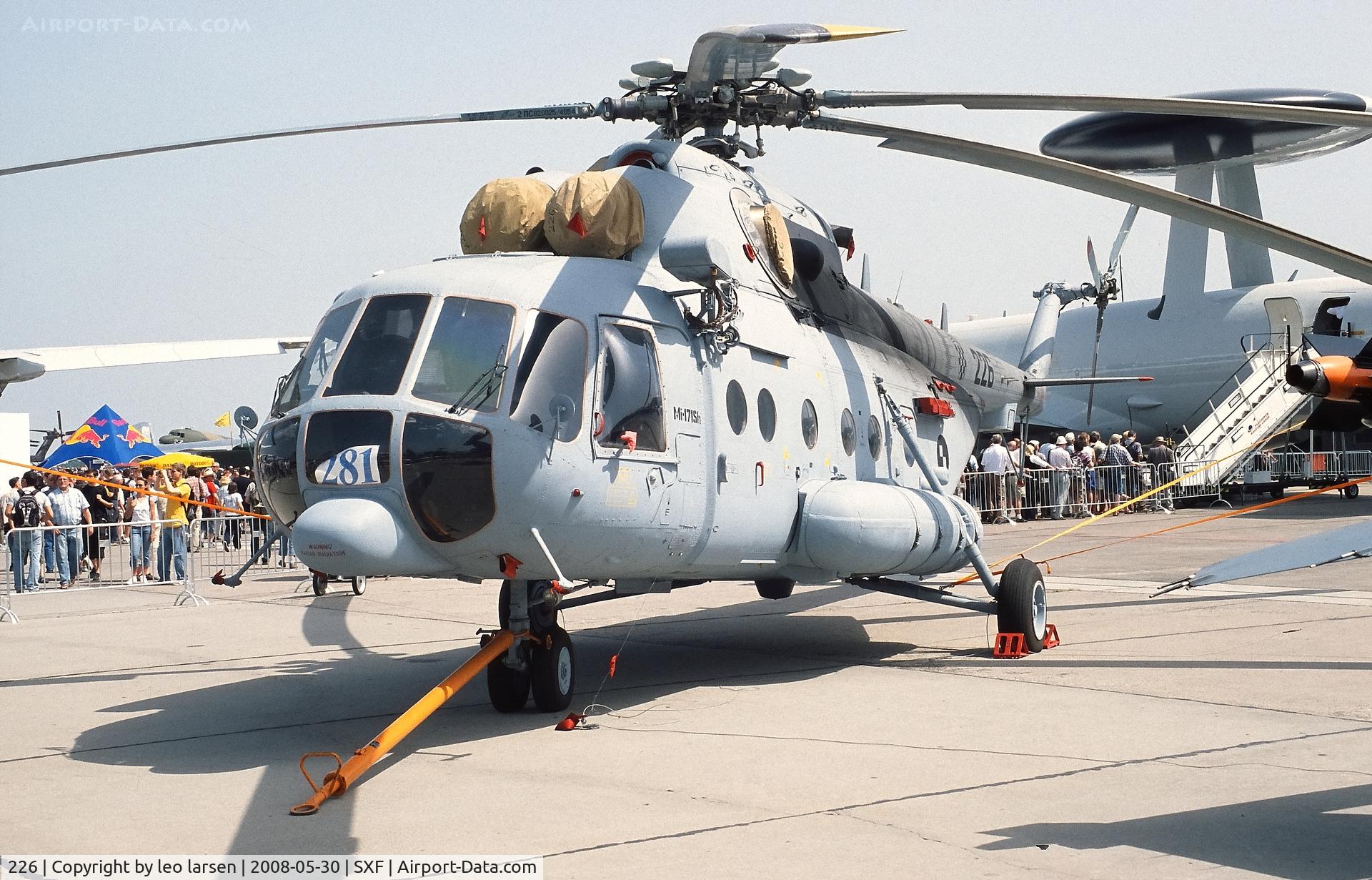 226, 2007 Mil MI-171Sh C/N 171S00071913010U, Berlin ILAQ 30.5.2008