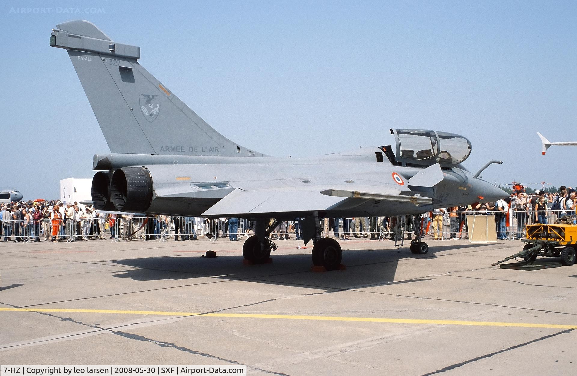 7-HZ, 2007 Dassault Rafale B C/N 327, Berlin ILA 30.5.2008