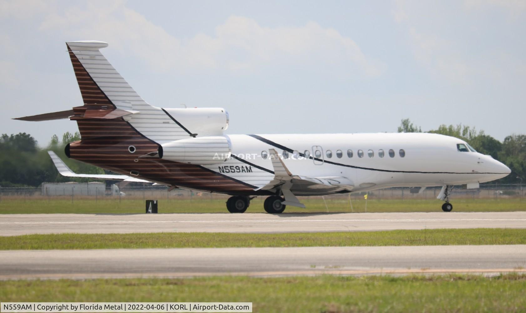 N559AM, 2013 Dassault Falcon 7X C/N 206, ORL 2022