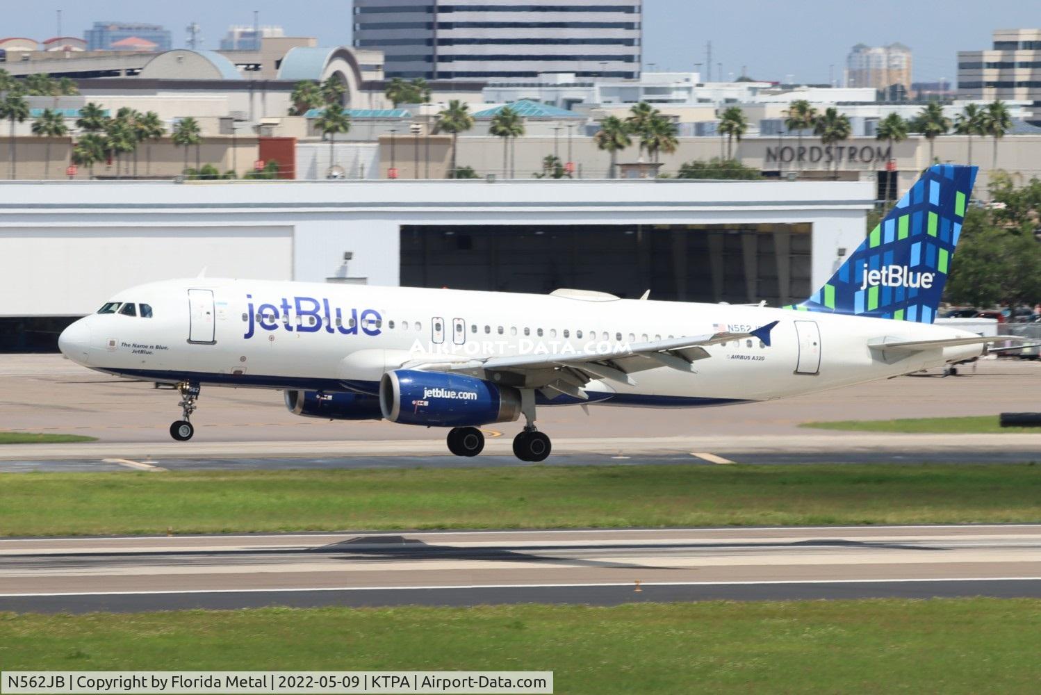 N562JB, 2003 Airbus A320-232 C/N 1948, TPA 2022