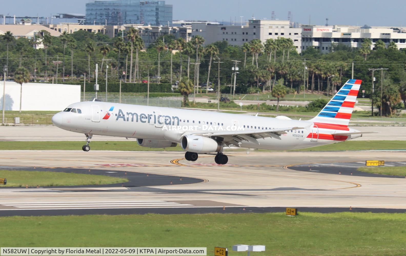 N582UW, 2014 Airbus A321-231 C/N 6175, TPA 2022