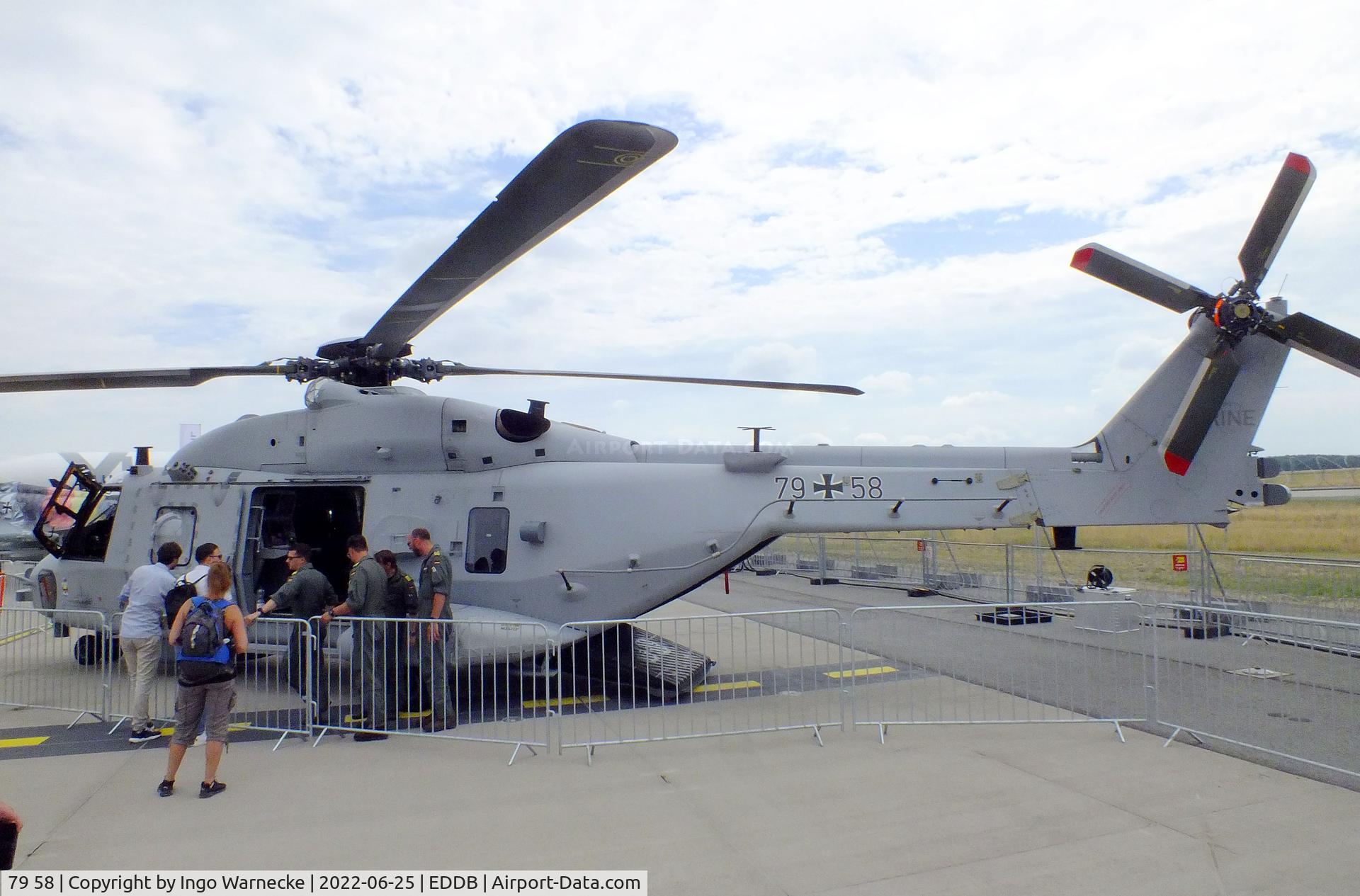 79 58, NHI NH90 NTH Sea Lion C/N 1462, NHI NH90 NTH Sea Lion of the Marineflieger (german navy) at ILA 2022, Berlin