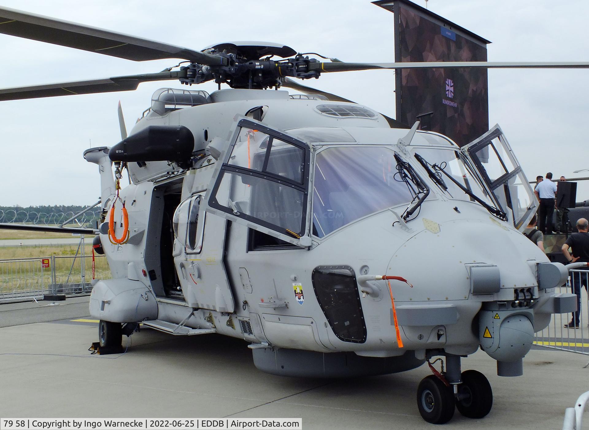 79 58, NHI NH90 NTH Sea Lion C/N 1462, NHI NH90 NTH Sea Lion of the Marineflieger (german navy) at ILA 2022, Berlin