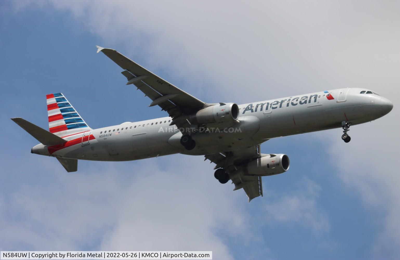 N584UW, 2014 Airbus A321-231 C/N 6194, MCO 2022