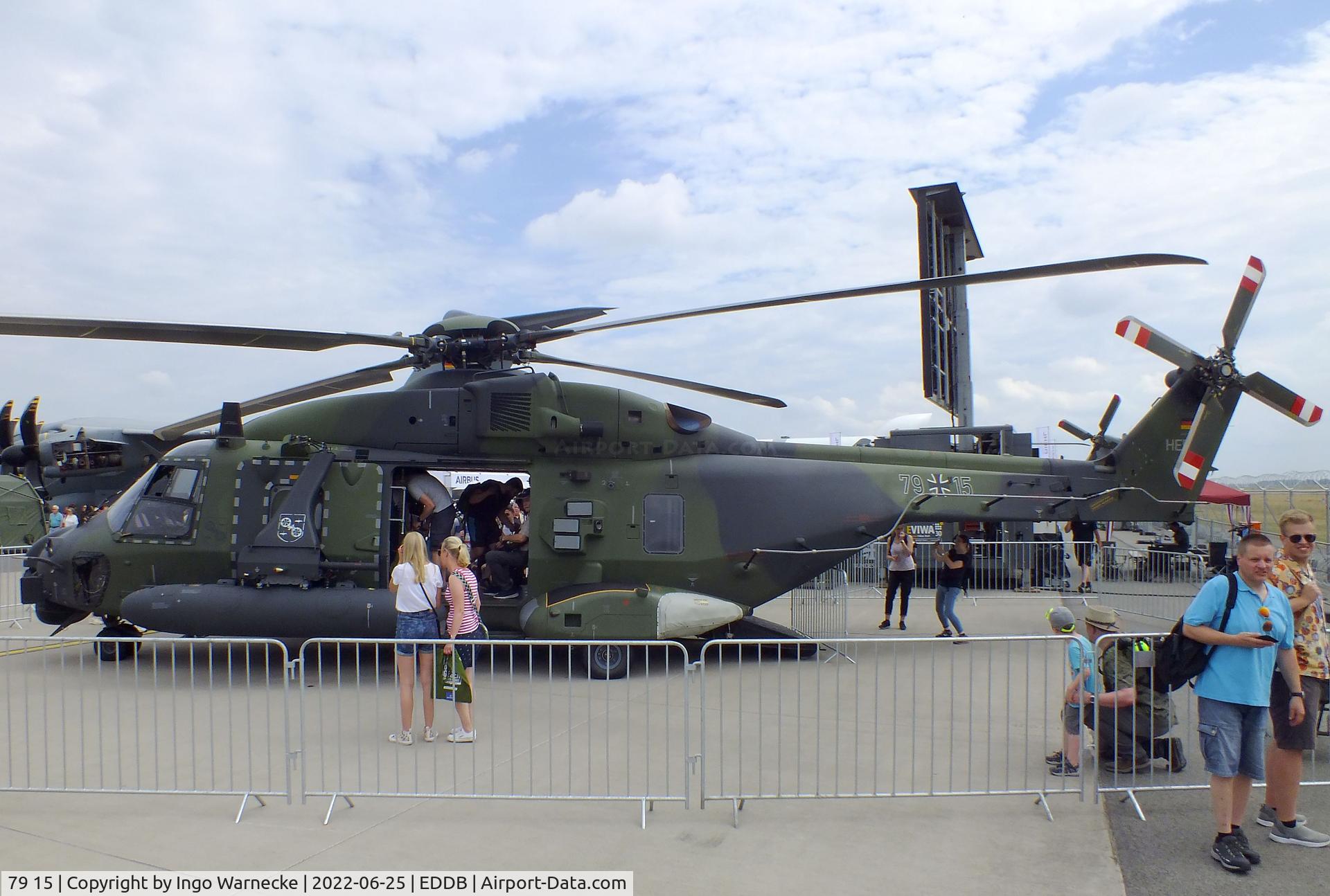 79 15, NHI NH-90 TTH Caiman C/N GEAF22, NHI NH90 TTH of the Heeresflieger (german army) at ILA 2022, Berlin