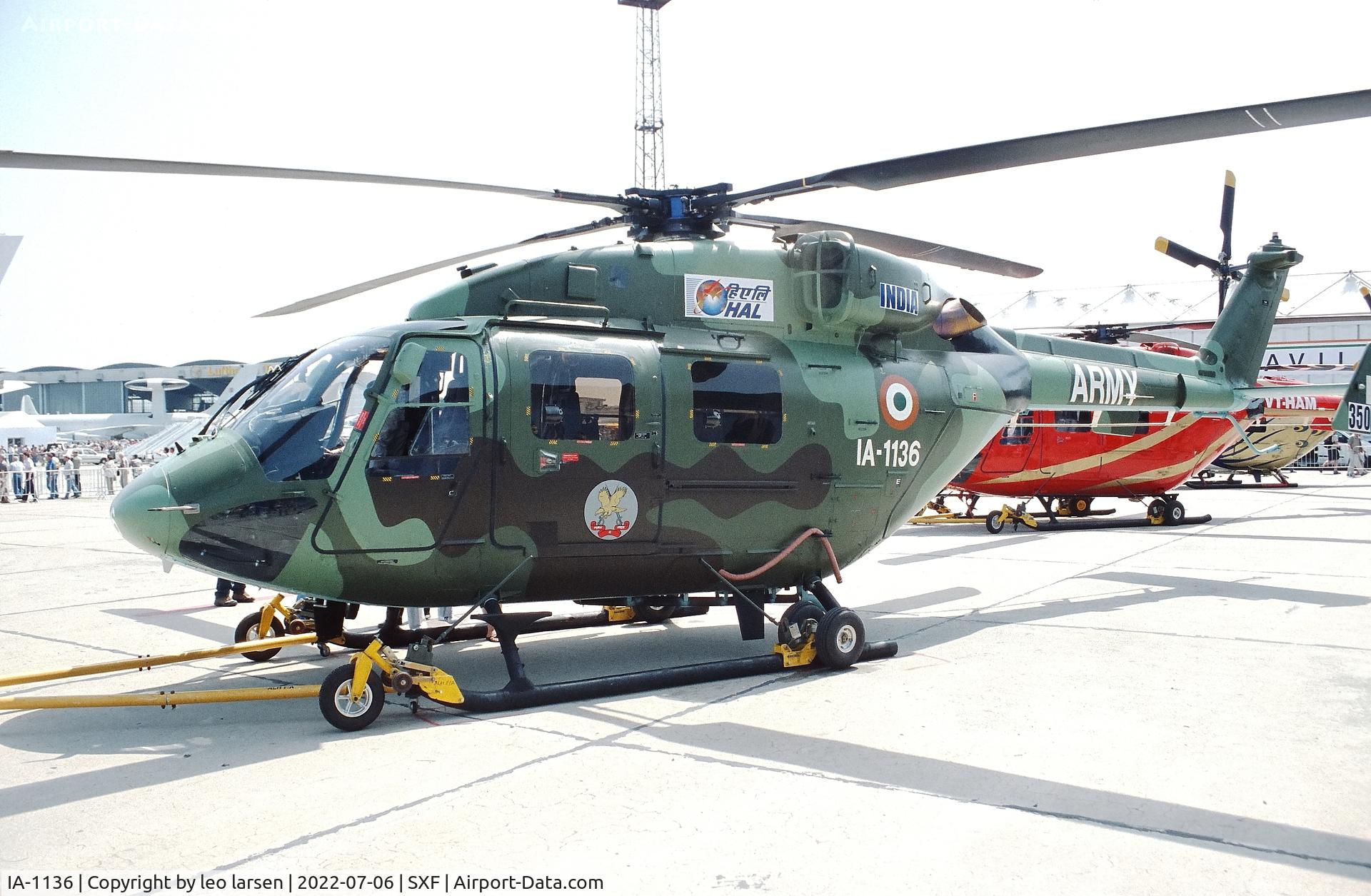 IA-1136, Hindustan Aeronautics Dhruv C/N DS-82, Berlin ILA 30.5.2008