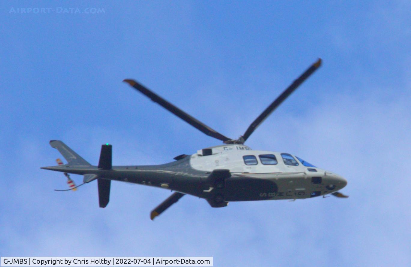G-JMBS, 2009 Agusta A-109S Grand C/N 22148, Over Potters Bar, Herts