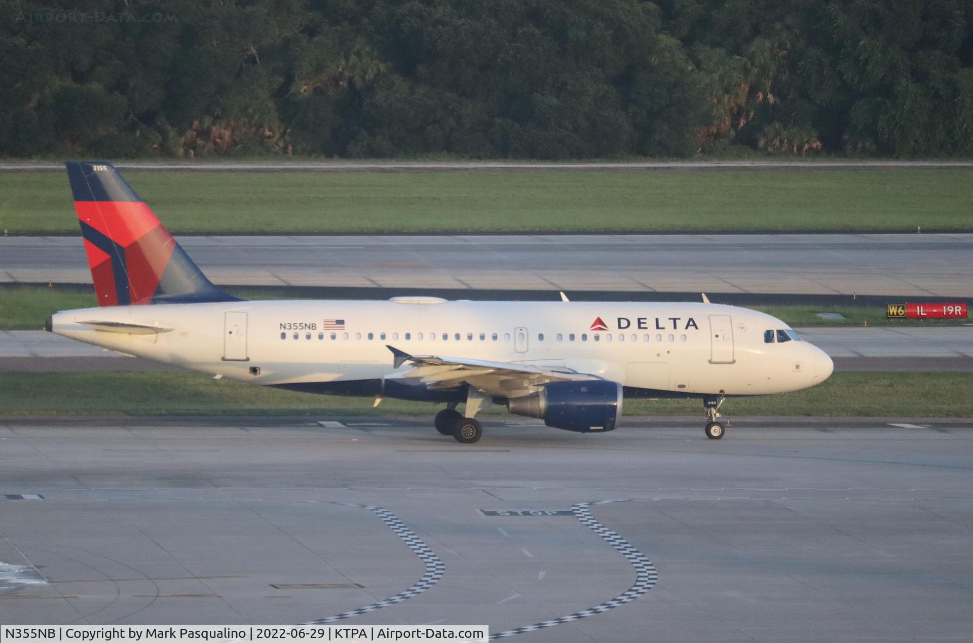 N355NB, 2002 Airbus A319-114 C/N 1839, Airbus A319-114