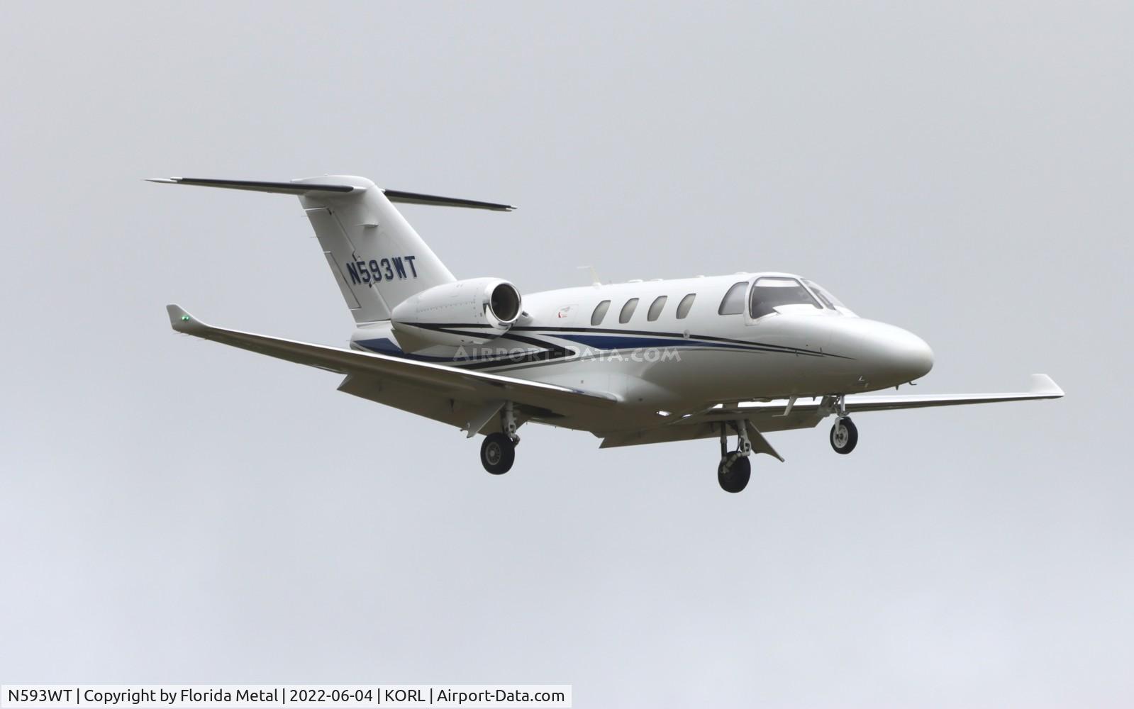 N593WT, 2014 Cessna 525 Citation M2 C/N 525-0839, Special Olympics 2022