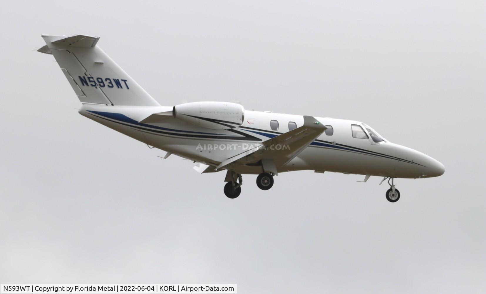 N593WT, 2014 Cessna 525 Citation M2 C/N 525-0839, Citation M2