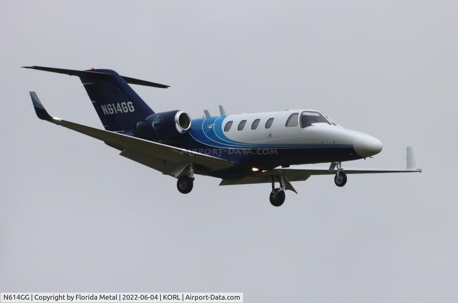 N614GG, 2003 Cessna 525 CitationJet CJ1 C/N 525-0510, Special Olympics 2022