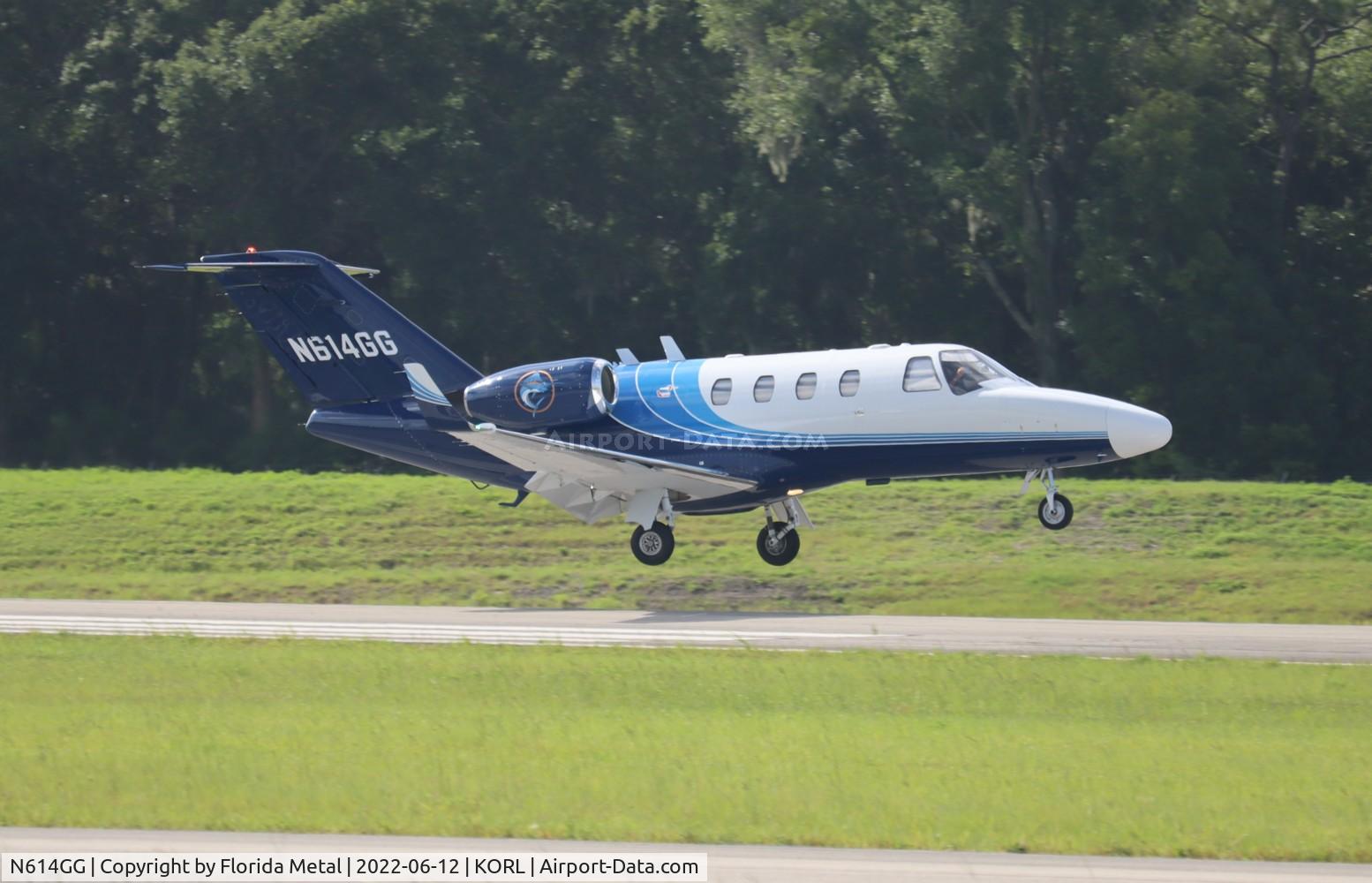 N614GG, 2003 Cessna 525 CitationJet CJ1 C/N 525-0510, Special Olympics 2022
