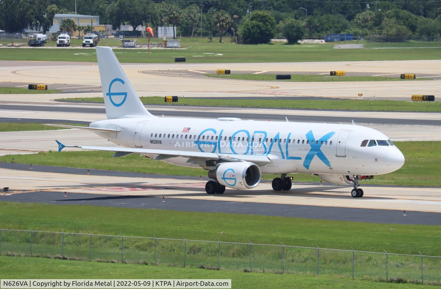 N626VA, 2006 Airbus A320-214 C/N 2830, TPA 2022