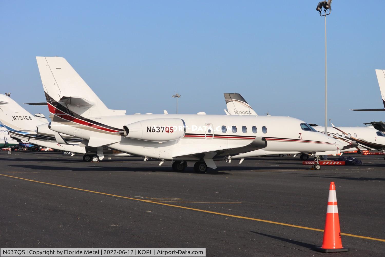 N637QS, 2019 Cessna 680A Citation Latitude C/N 680A-0184, NetJets
