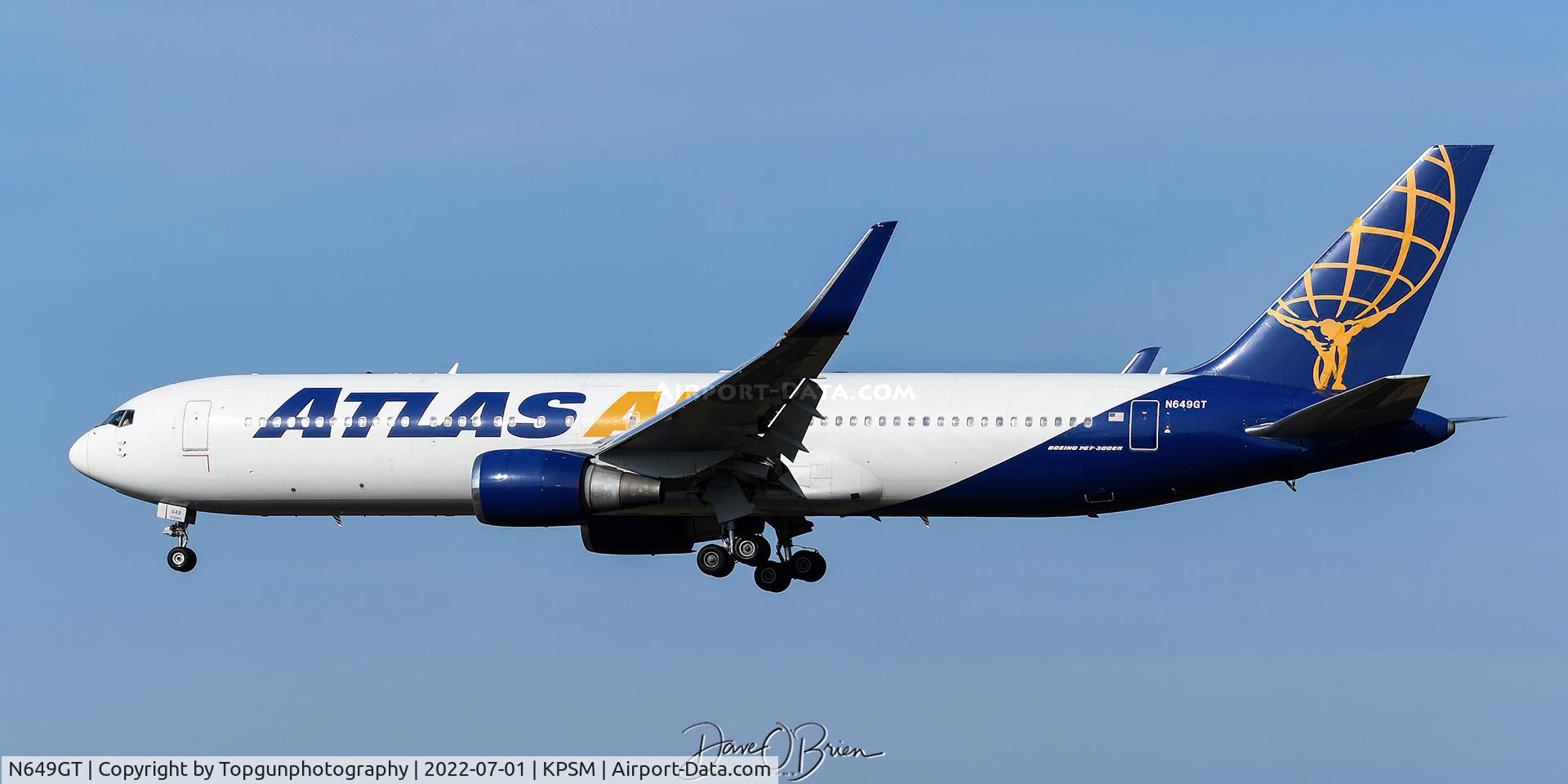 N649GT, 1992 Boeing 767-375/ER C/N 25864, GIANT8787 in for a fuel stop