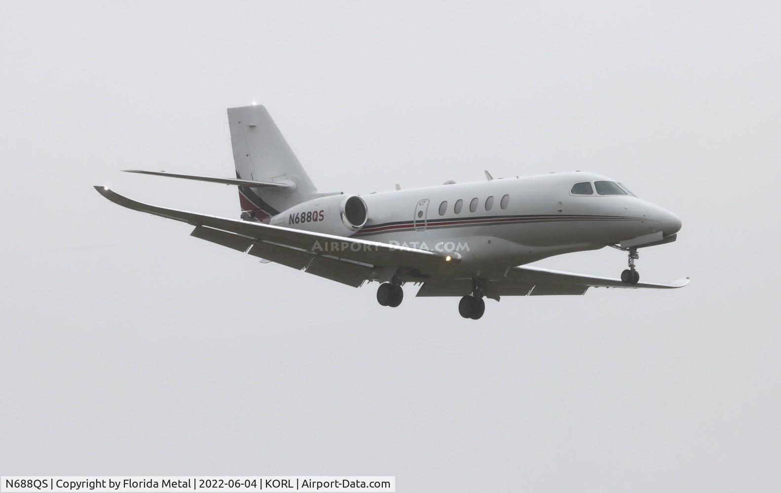 N688QS, 2019 Cessna 680A Citation Latitude C/N 680A-0222, NetJets