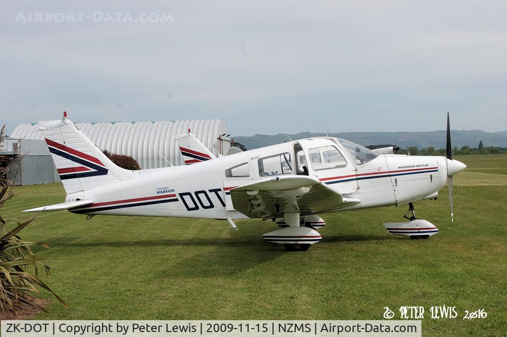 ZK-DOT, Piper PA-28-151 C/N 28-7415180, Marlborough AC, Blenheim
