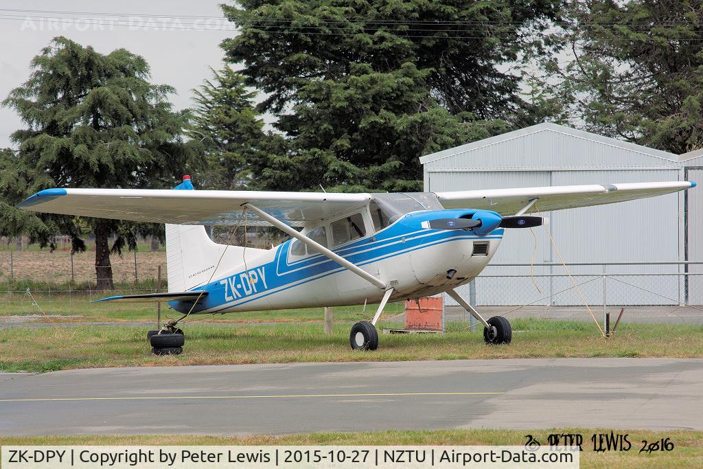ZK-DPY, Cessna 185A Skywagon C/N 185-0270, Proutings (Mesopotamia) Ltd., Peel Forest, South Canterbury