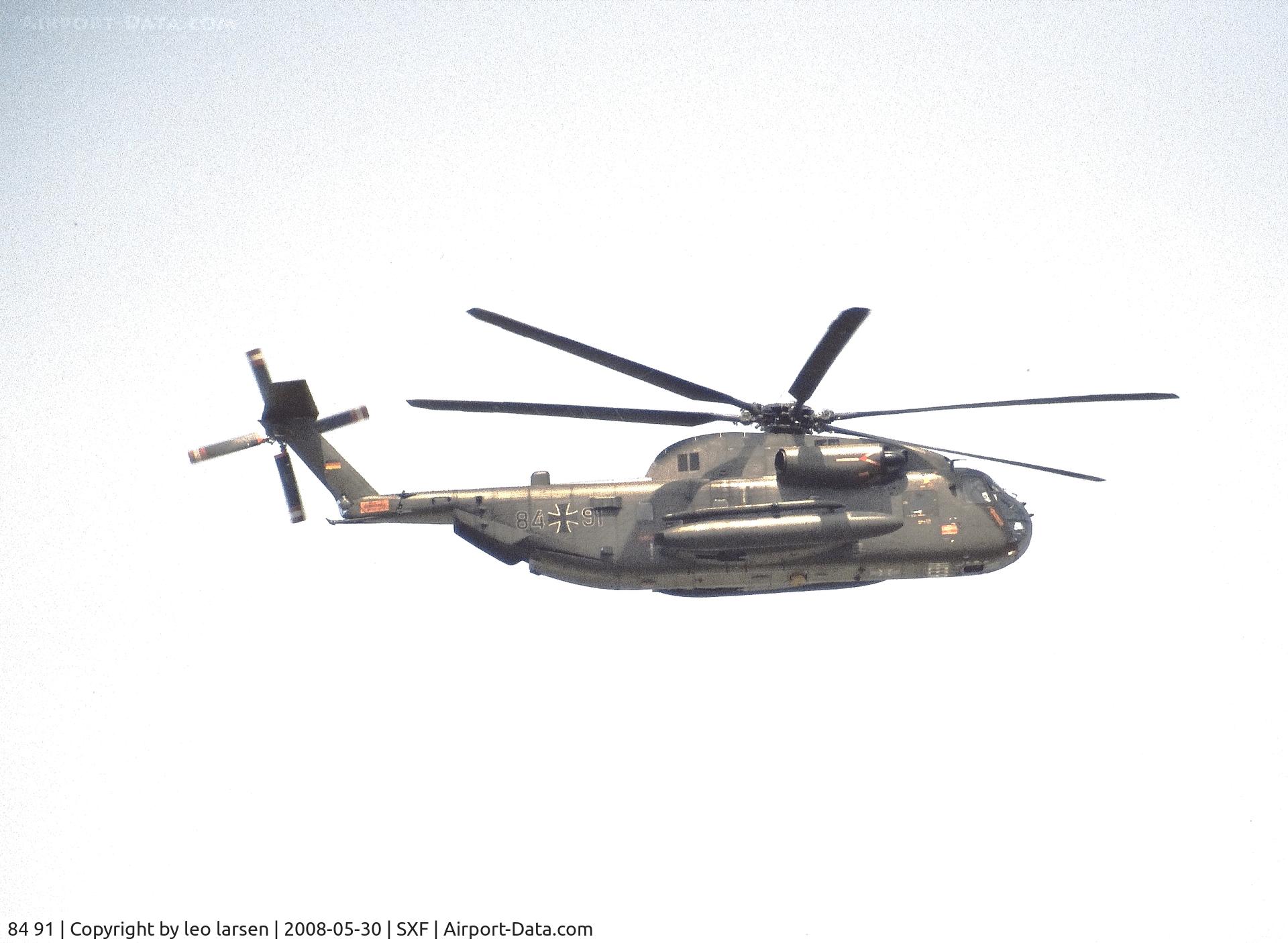 84 91, Sikorsky (VFW-Fokker) CH-53GS C/N V65-089, Berlin ILA 30.5.2008