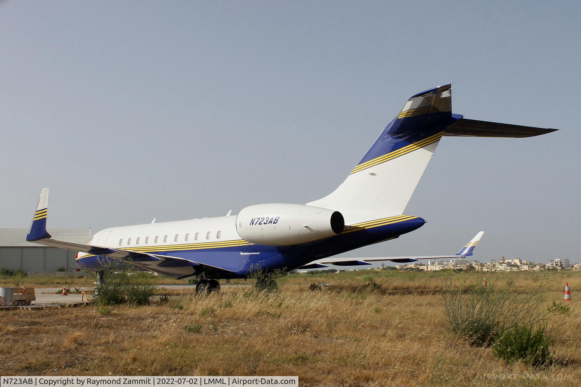 N723AB, 2006 Bombardier BD-700-1A11 Global 5000 C/N 9207, Bombardier BD-700 Global 5000 N723AB Fair Wind Air Charter