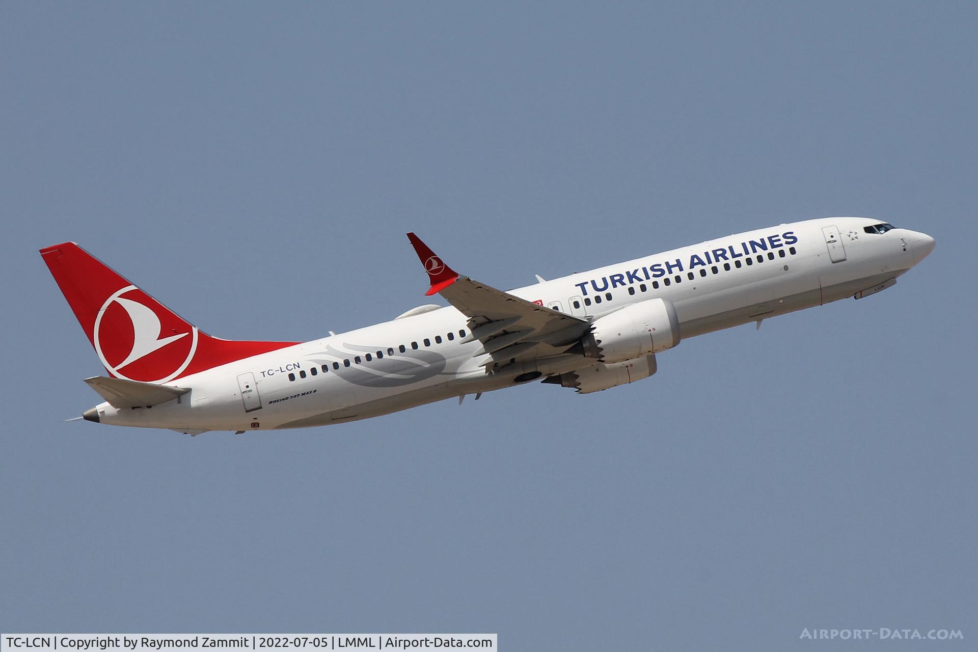 TC-LCN, 2019 Boeing 737-8 MAX C/N 60056, B737-8 MAX TC-LCN Turkish Airlines