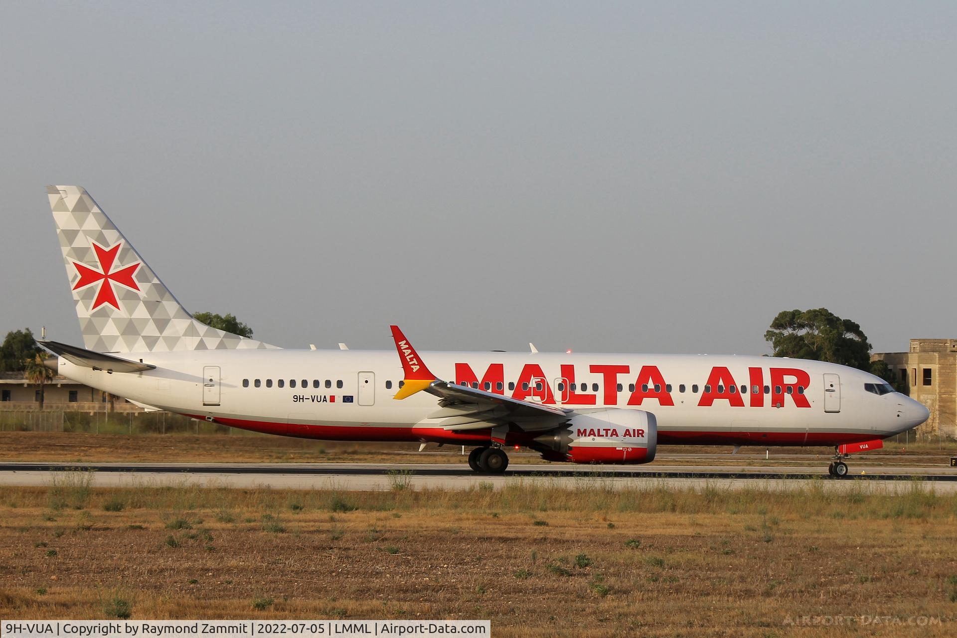 9H-VUA, 2021 Boeing 737-8-200 MAX C/N 65874, B737-8 MAX 9H-VUA Malta Air