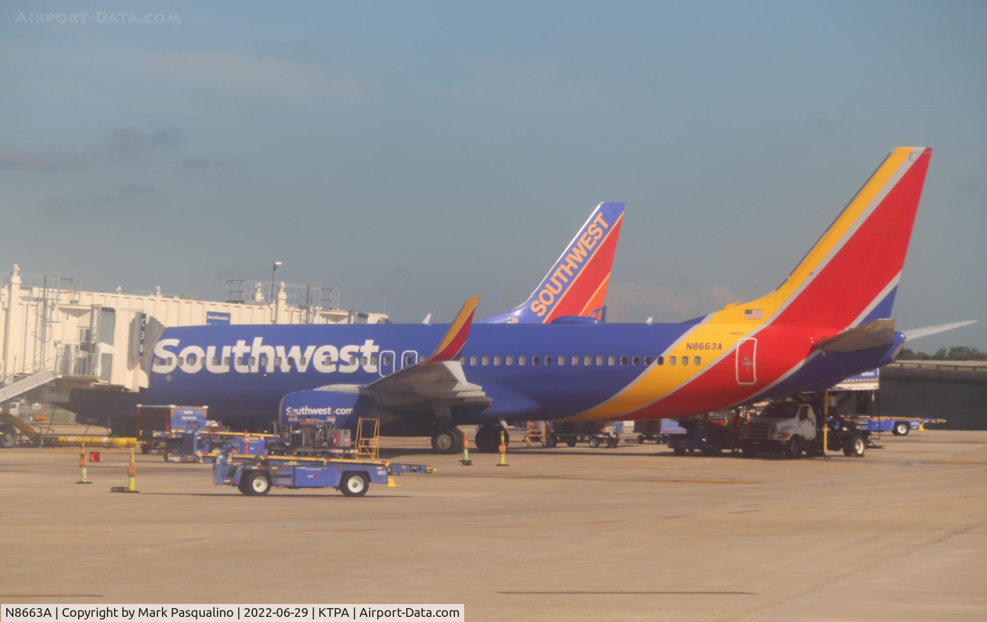 N8663A, 2015 Boeing 737-8H4 C/N 36902, Boeing 737-8H4