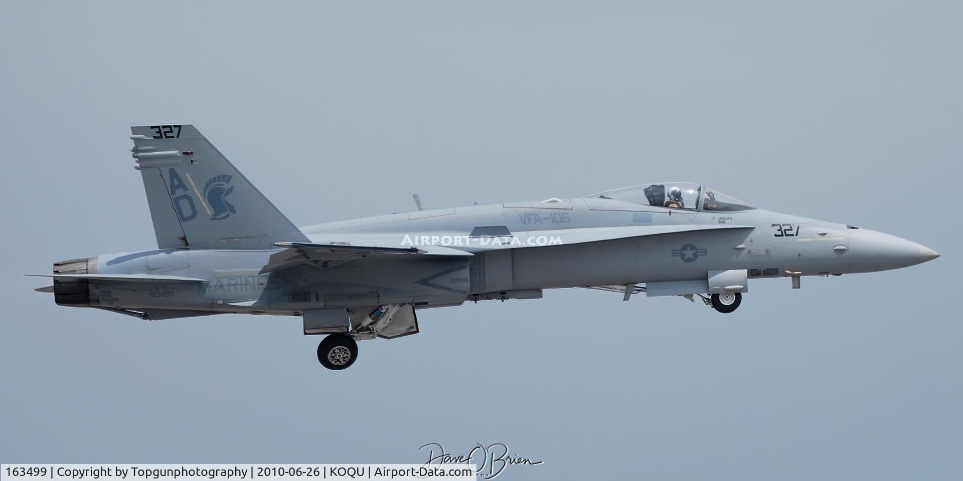 163499, 1988 McDonnell Douglas F/A-18C Hornet C/N 0739/C054, Hornet Demo