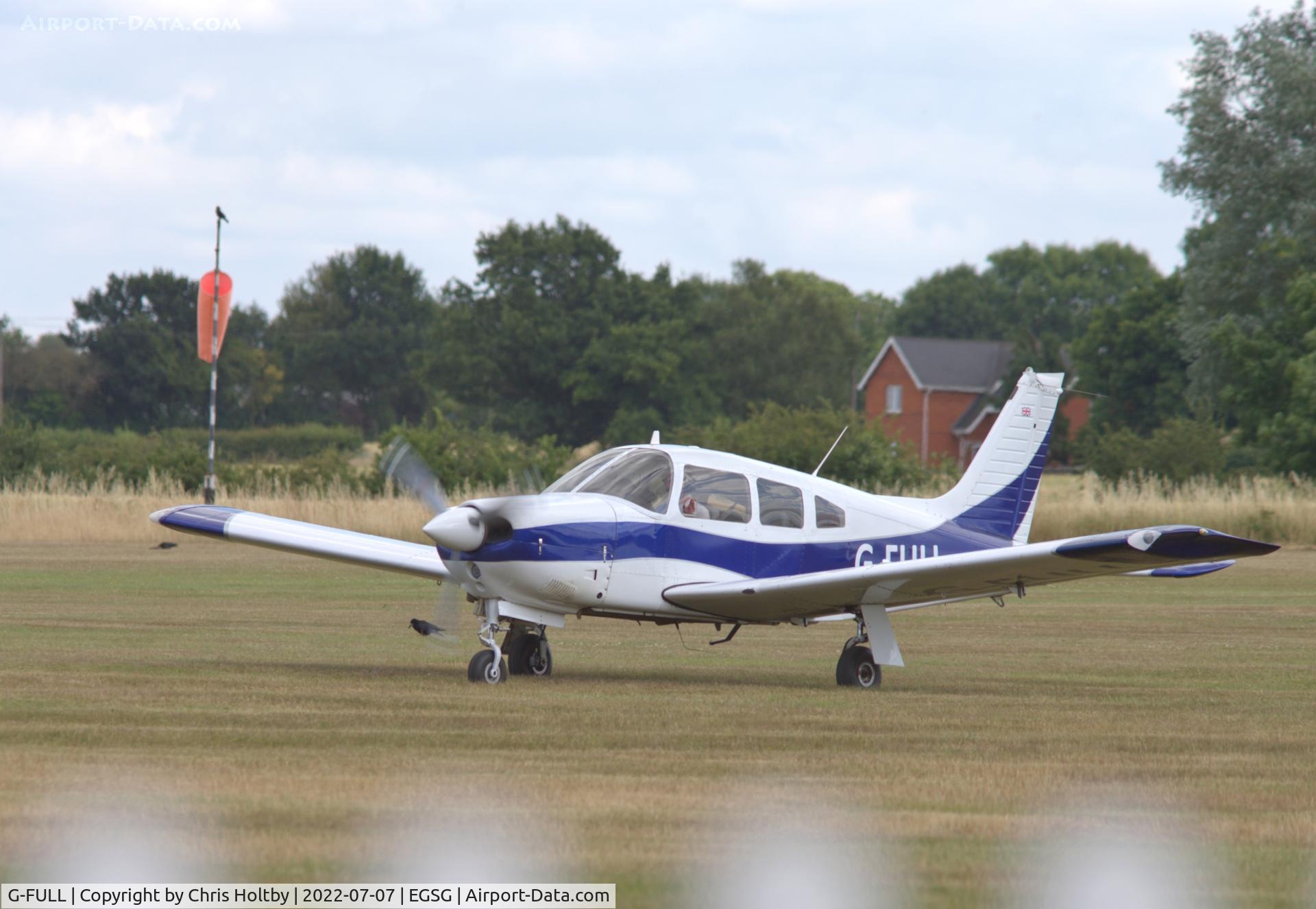 G-FULL, 1974 Piper PA-28R-200-2 Cherokee Arrow II C/N 28R-7435248, Landed at Stapleford Tawney, Essex