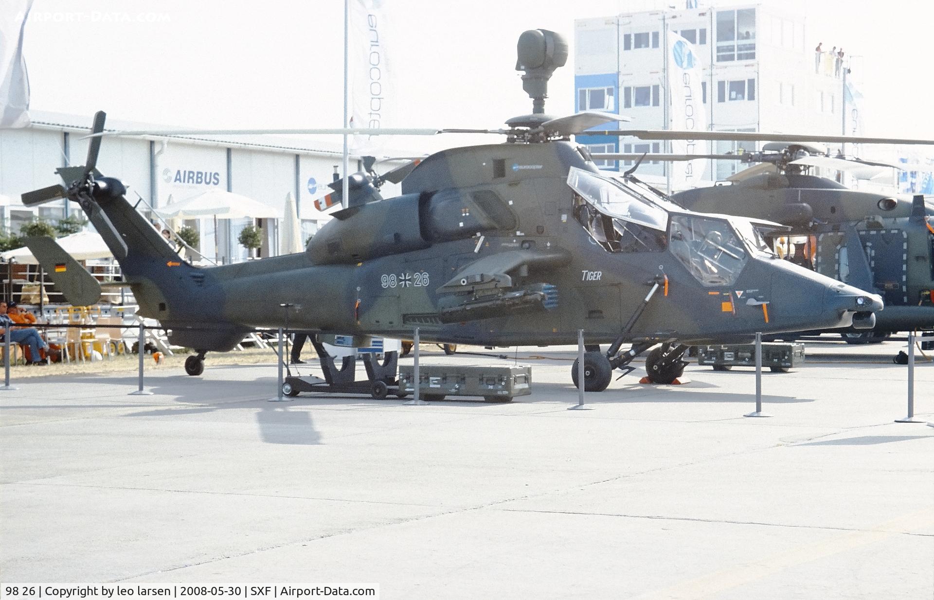 98 26, 2002 Eurocopter EC-665 Tiger UHT C/N 1001/UHT01, Berlin ILA 30.5.2008