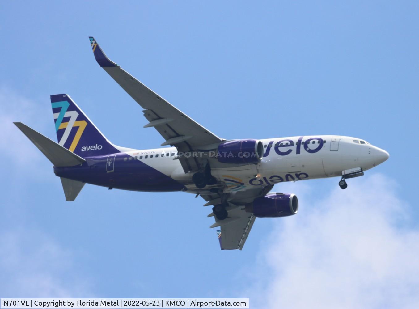 N701VL, 2008 Boeing 737-7H4 C/N 36617, Avelo