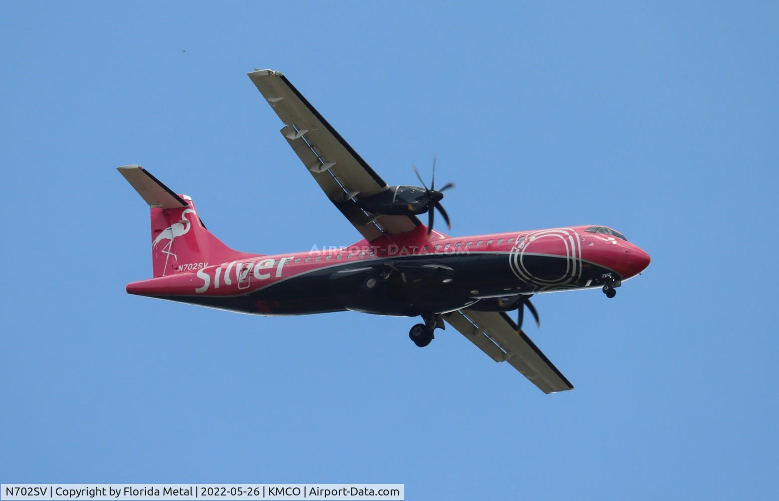 N702SV, 2020 ATR 72-212A C/N 1553, MCO 2022