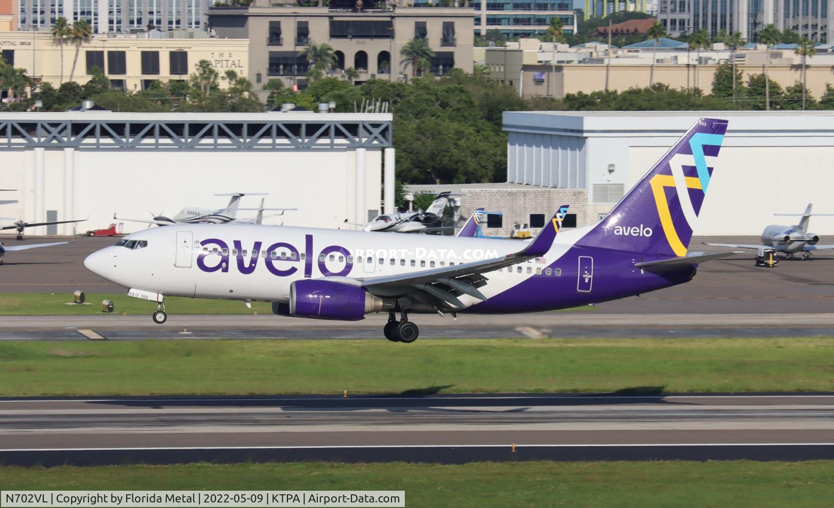 N702VL, 2008 Boeing 737-7H4 C/N 36623, Avelo