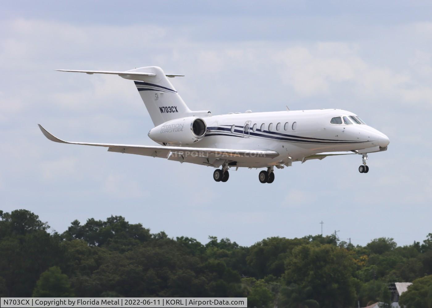 N703CX, 2017 Cessna 700 Citation Longitude C/N 700-0003, Citation Longitude