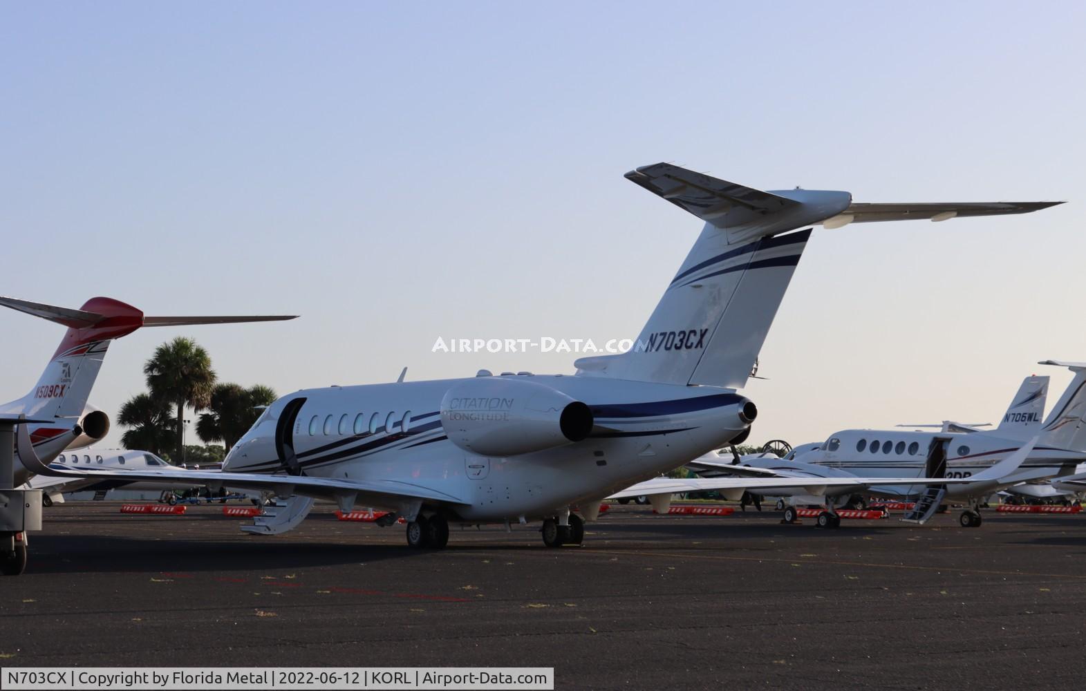 N703CX, 2017 Cessna 700 Citation Longitude C/N 700-0003, Special Olympics 2022